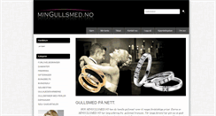 Desktop Screenshot of mingullsmed.no