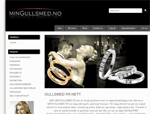 Tablet Screenshot of mingullsmed.no